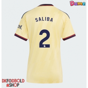 Arsenal William Saliba #2 Tredje trøje Dame 2026-27 Kort ærmer Arsenal William Saliba #2 Tredje trøje Dame 2026-27 Kort ærmer